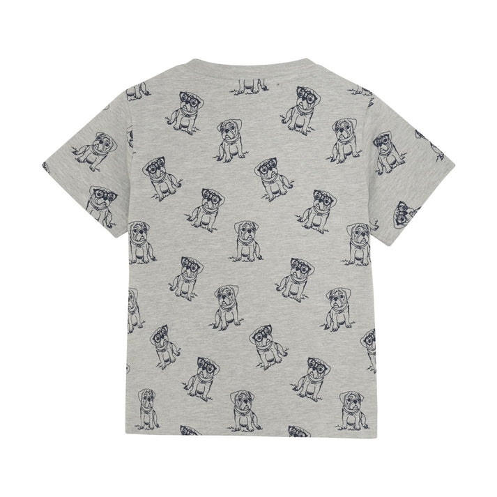 Bulldog Print Top