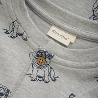 Bulldog Print Top