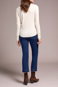 Brushed Waffle Knit Henley