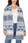 Long Sleeve Open Front Sweater Coat