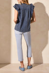 Frill Sleeve Blouse