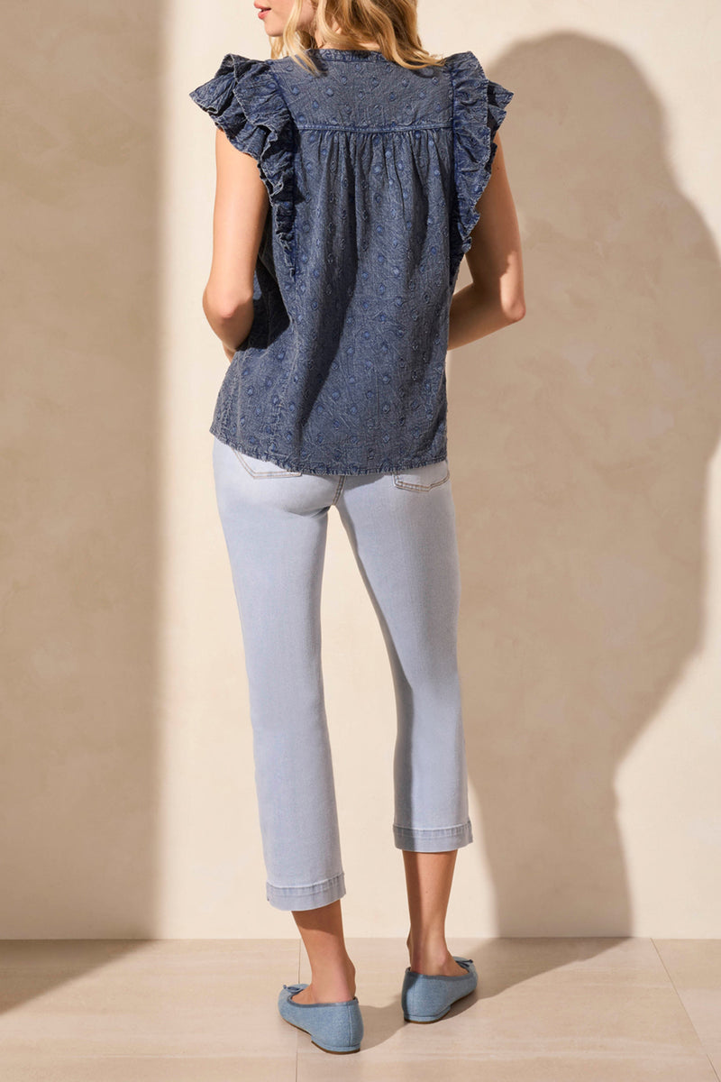 Frill Sleeve Blouse