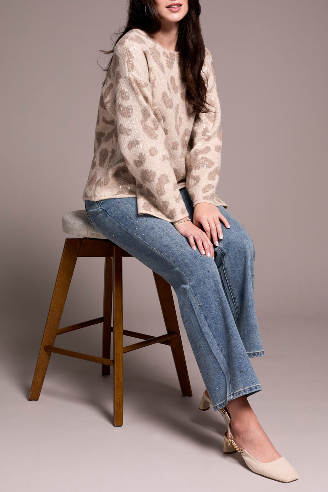 Long Sleeve Crewneck Sweater