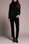 Mock Neck with Merrow Edge Long Sleeve