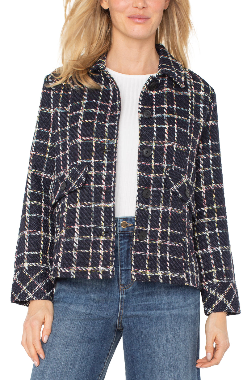 Pleat Back Jacket