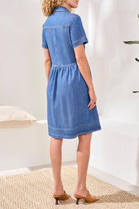 Button Down Flowy Dress