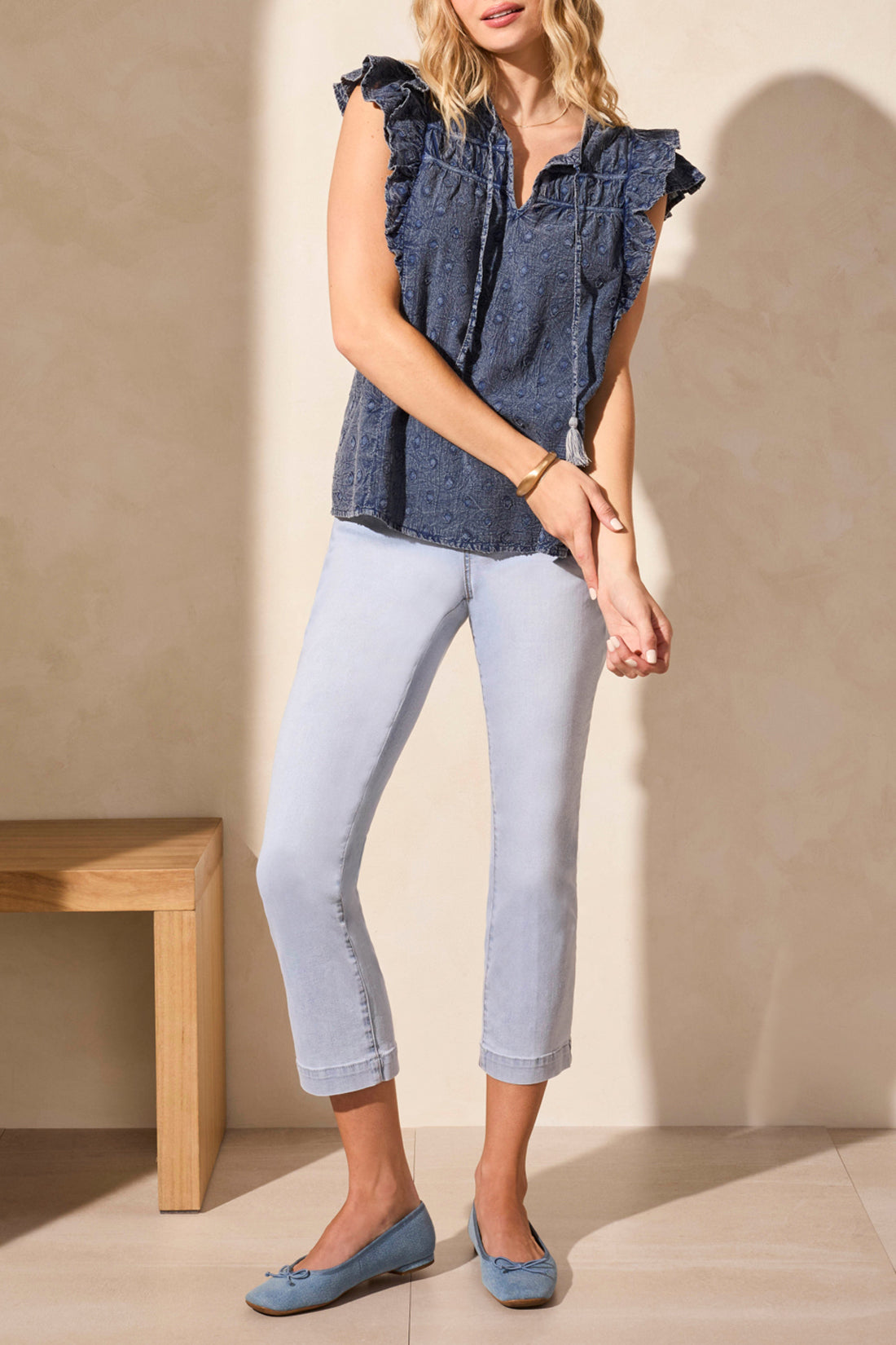 Frill Sleeve Blouse